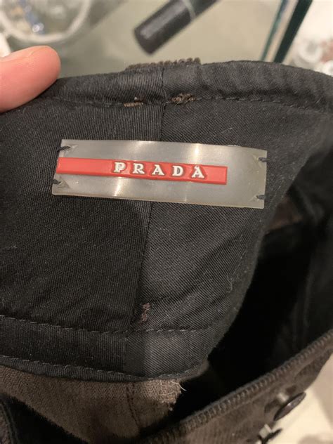 prada fashion label|old Prada labels.